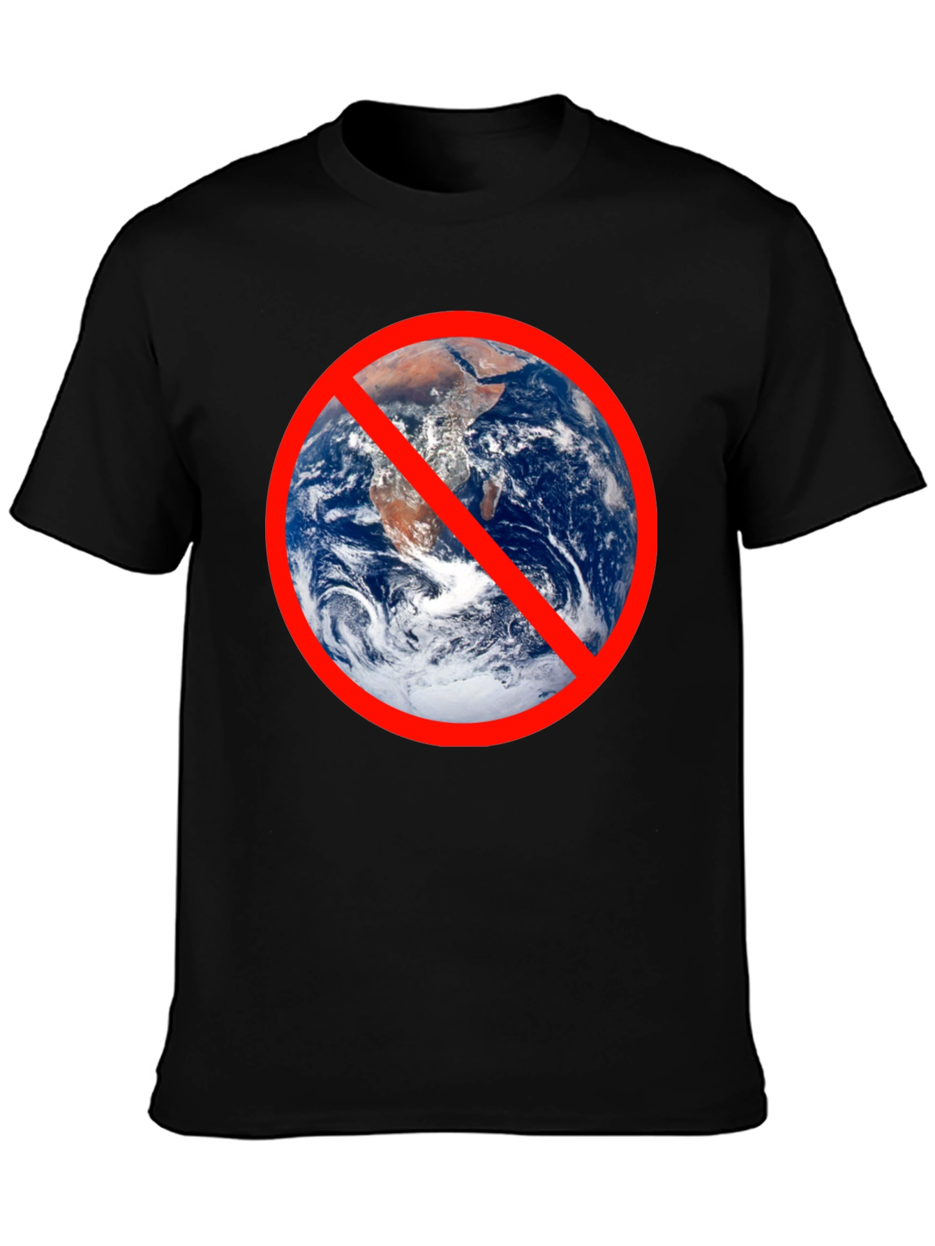 Anti-Earth T-Shirt - Bold Graphic Tee for Rebels
