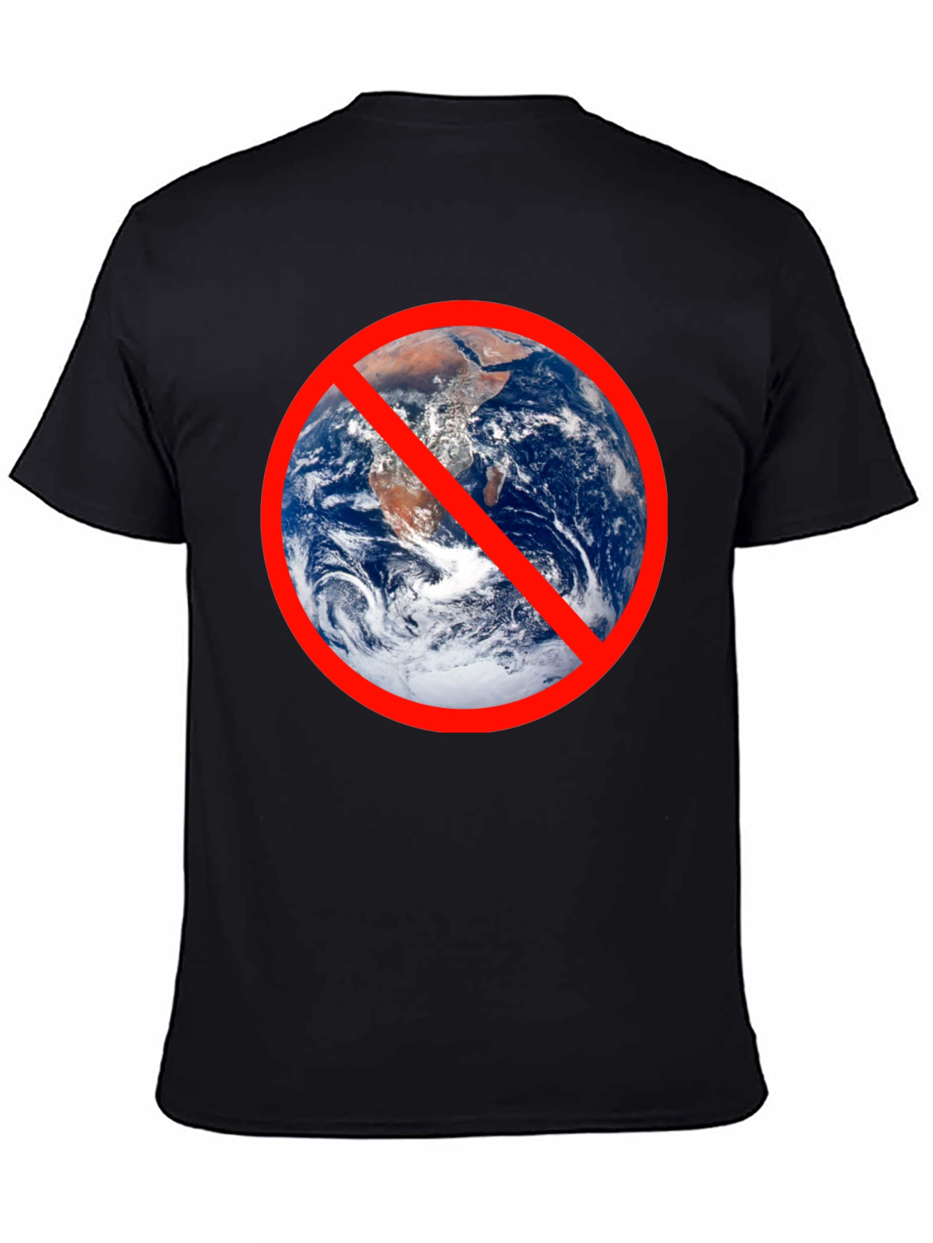 Anti-Earth T-Shirt - Bold Graphic Tee for Rebels