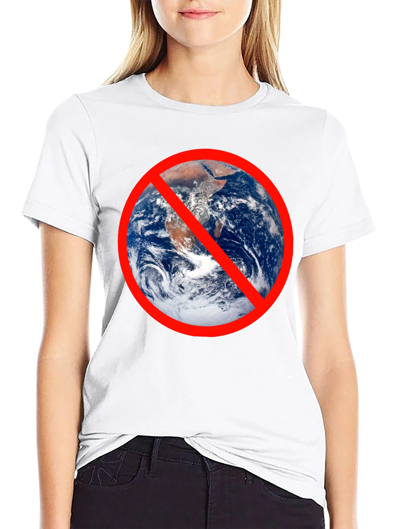 Anti-Earth T-Shirt - Bold Graphic Tee for Rebels