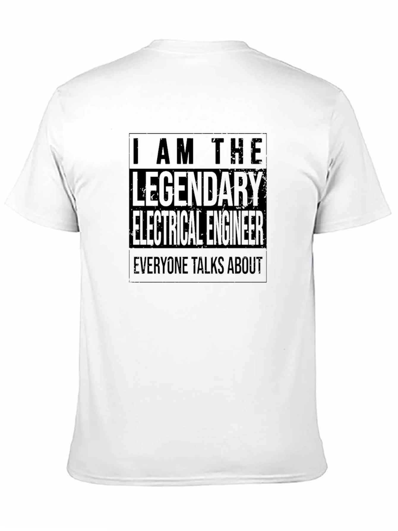 Legendary Electrical Engineer Black T-Shirt