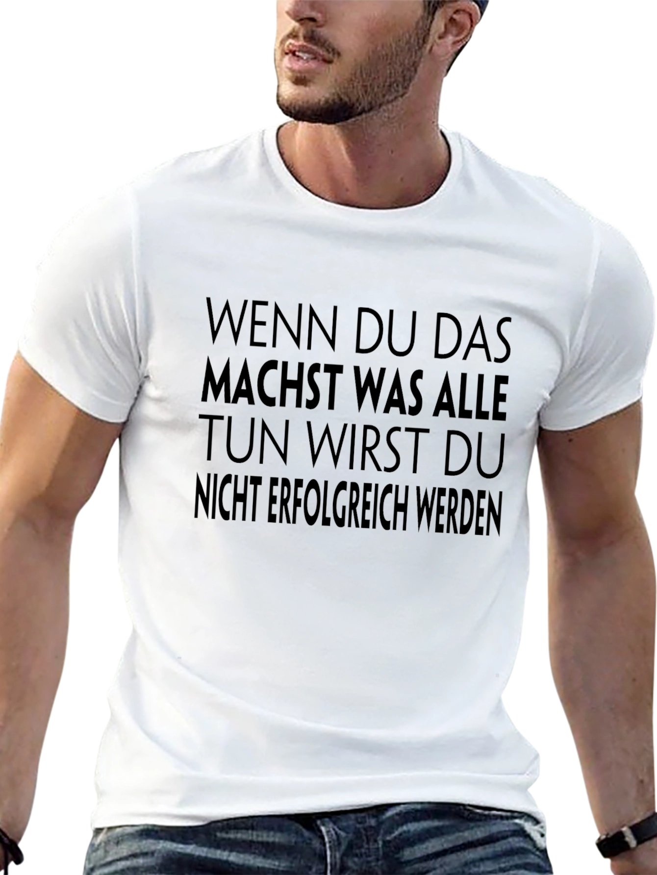 Inspirational German Quote Black T-Shirt