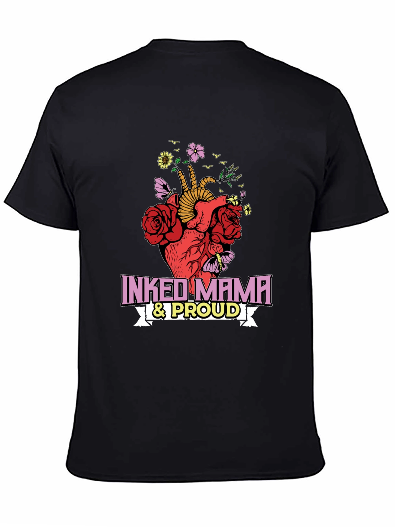 Inked Mama Proud Graphic T-Shirt
