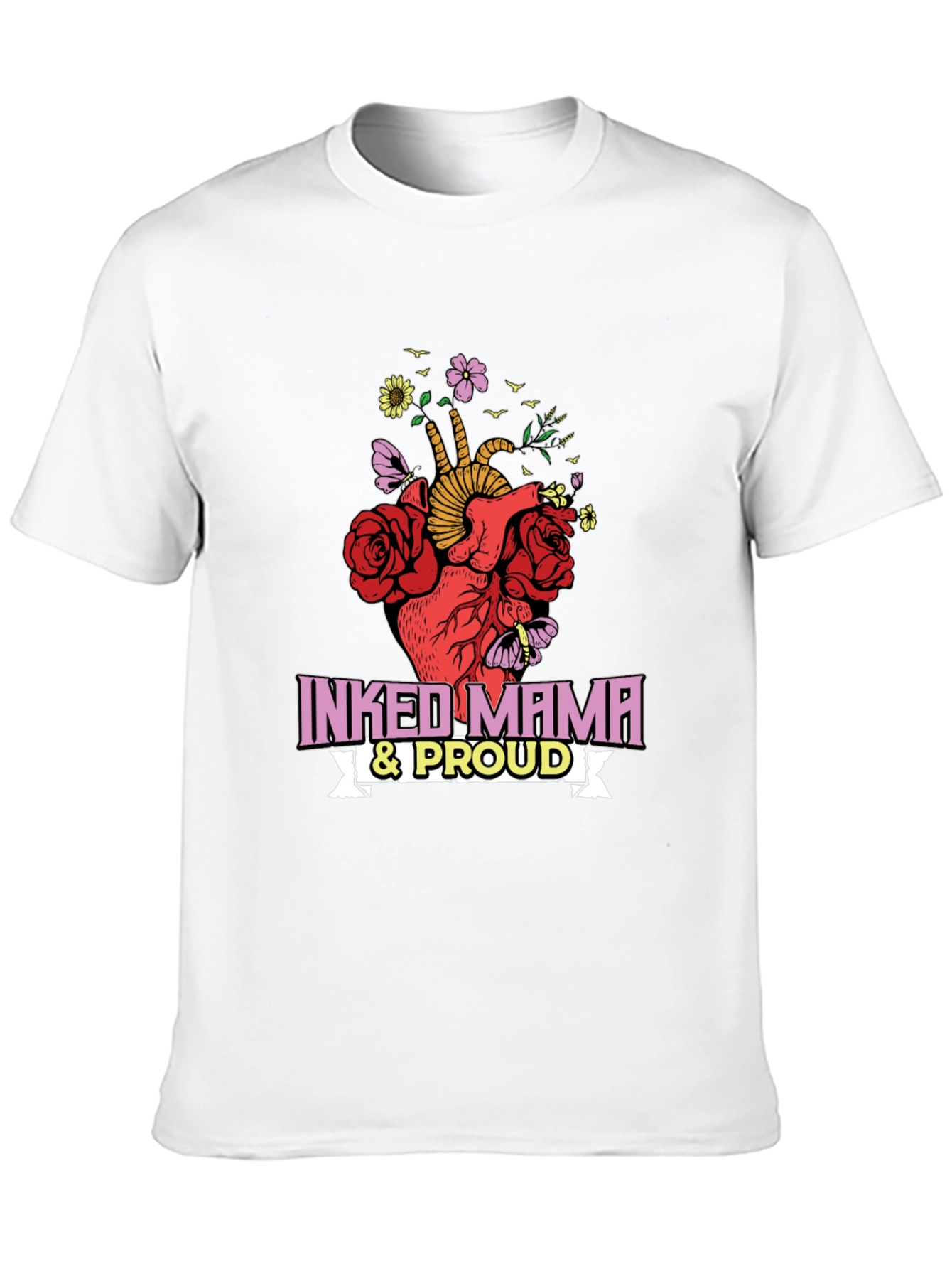 Inked Mama Proud Graphic T-Shirt