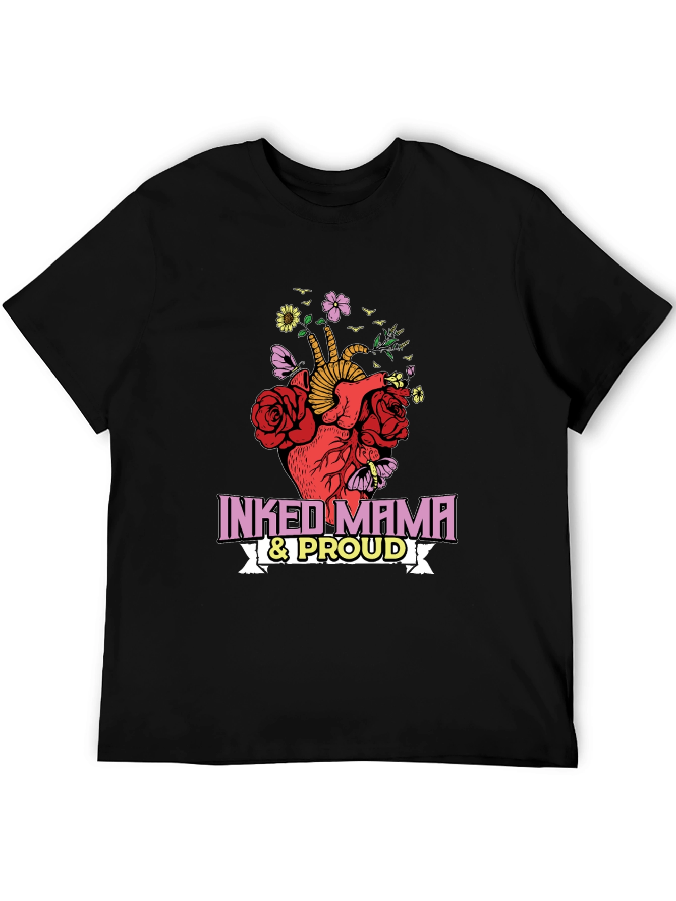 Inked Mama Proud Graphic T-Shirt