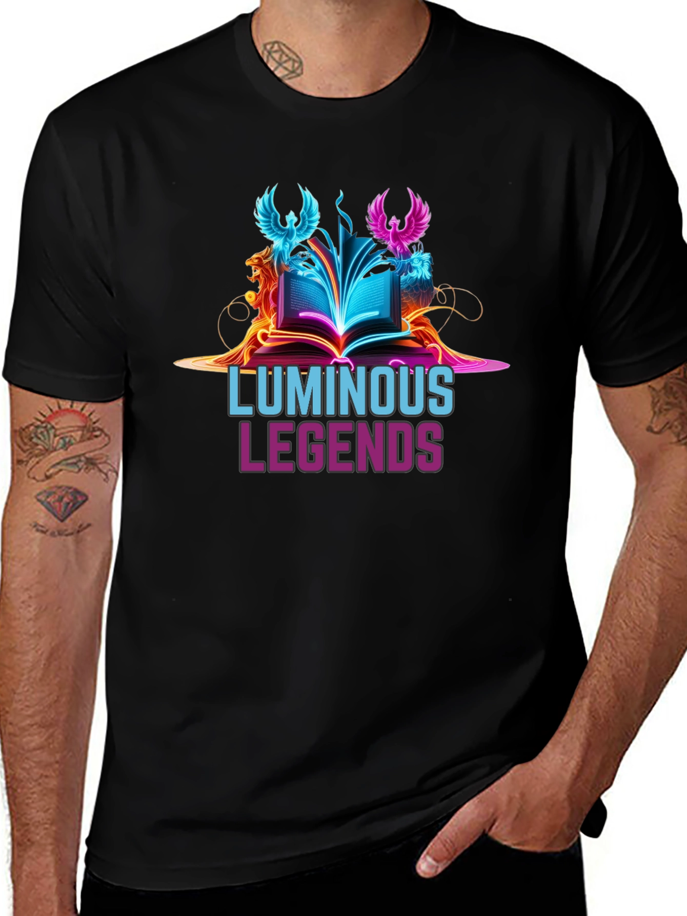 Luminous Legends Graphic T-Shirt
