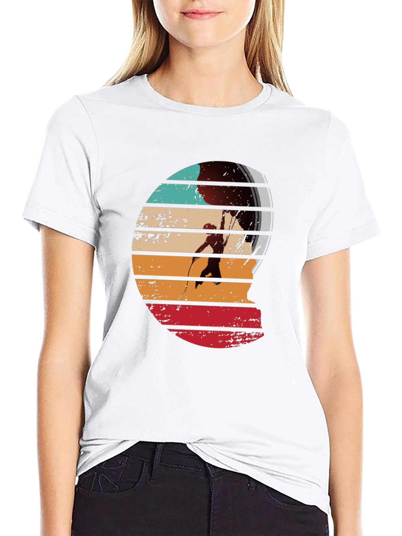 Retro Climbing Graphic Tee