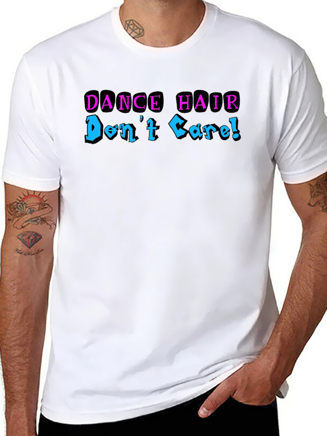 Dance Hair Dont Care Graphic Tee