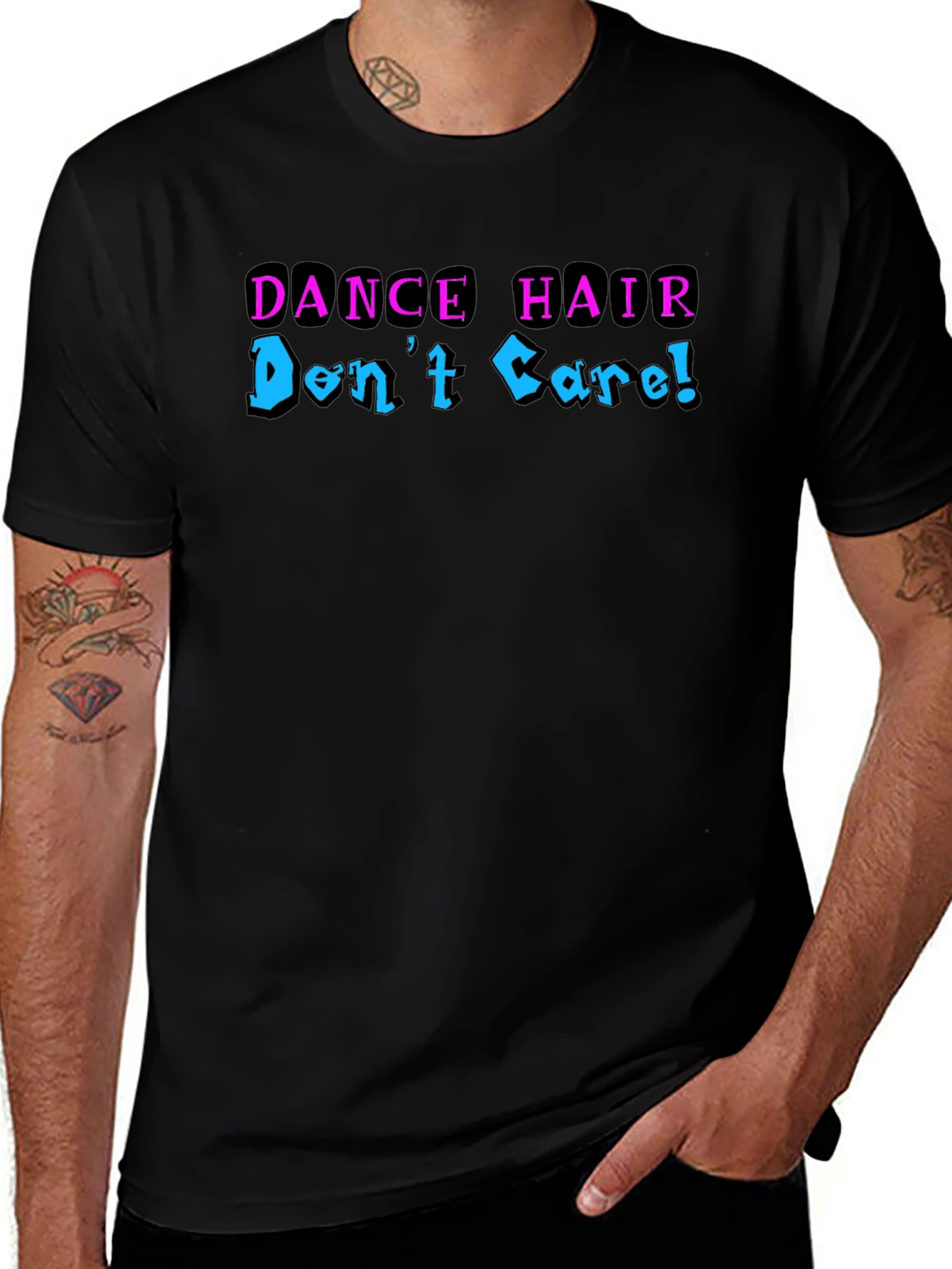 Dance Hair Dont Care Graphic Tee