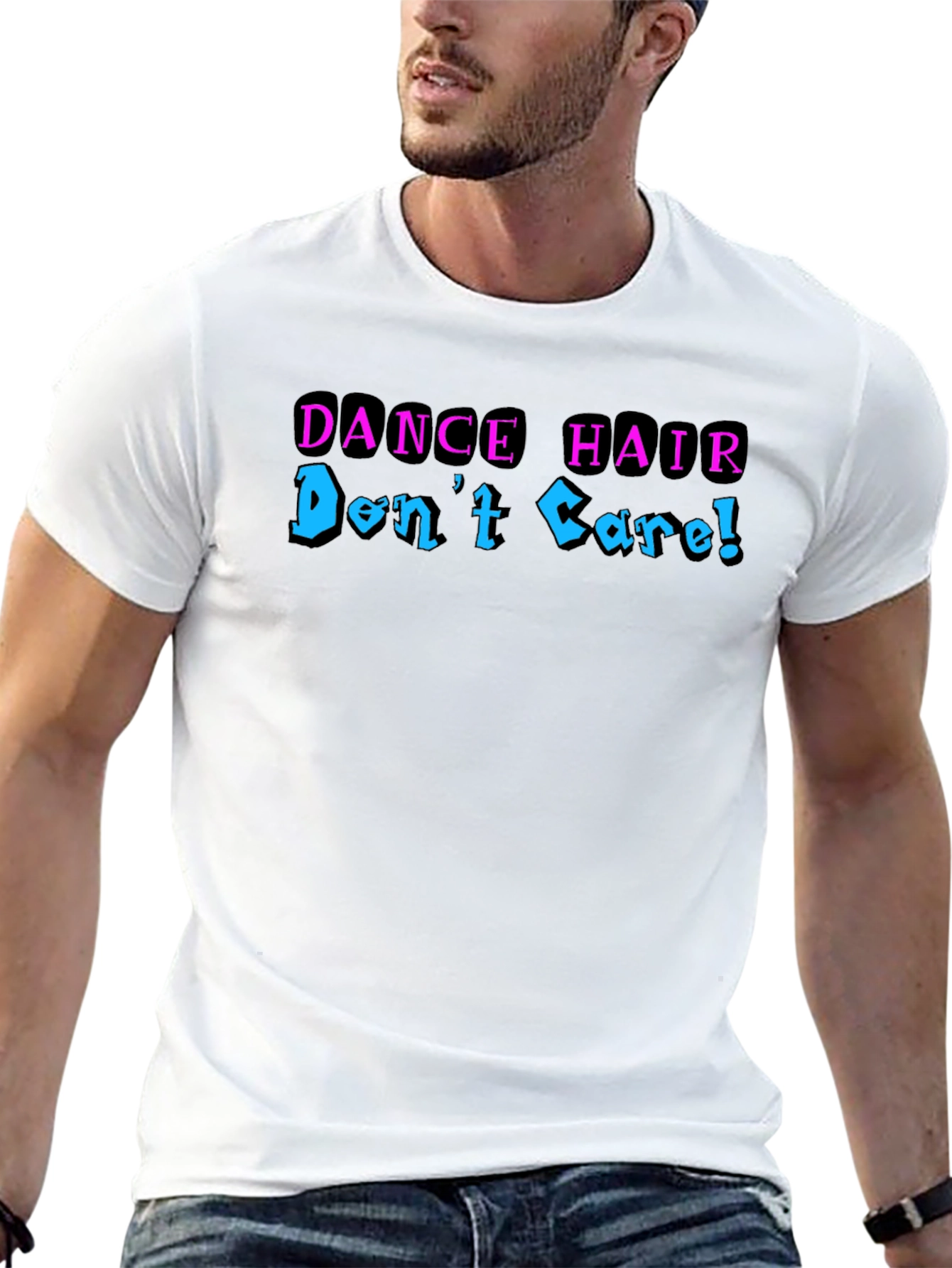 Dance Hair Dont Care Graphic Tee