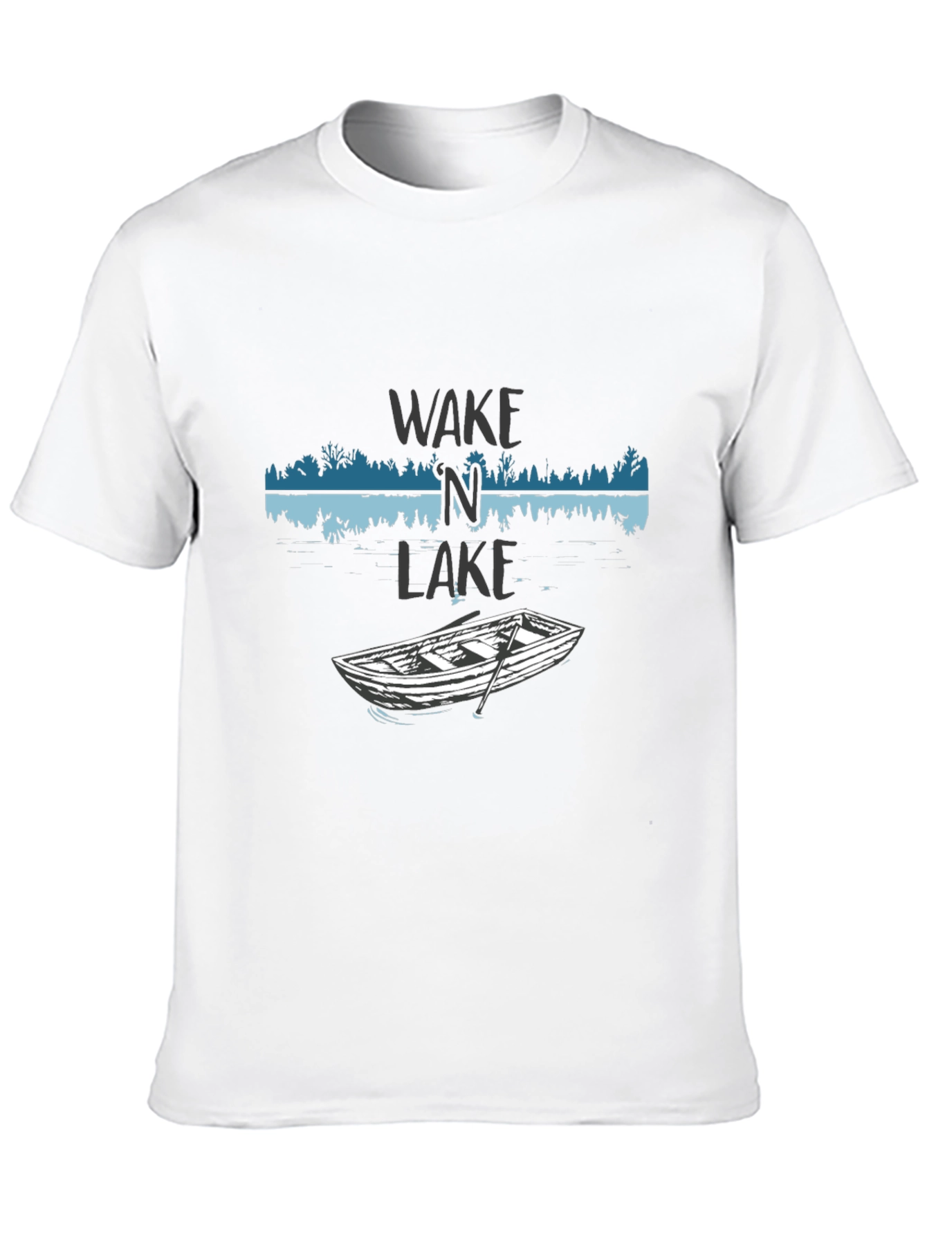 Wake N Lake Graphic T-Shirt
