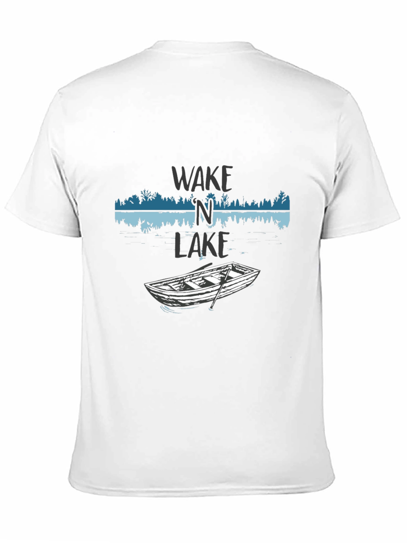 Wake N Lake Graphic T-Shirt