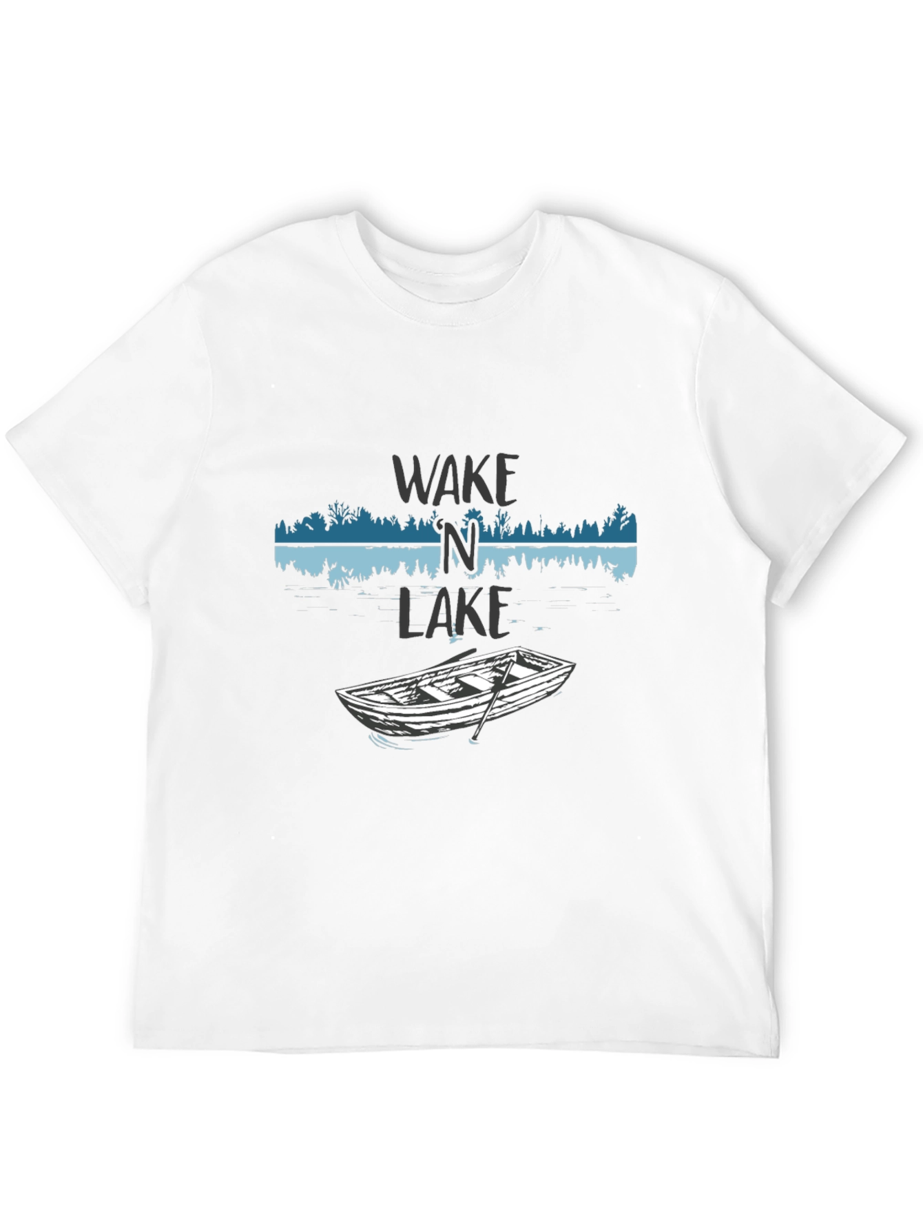 Wake N Lake Graphic T-Shirt