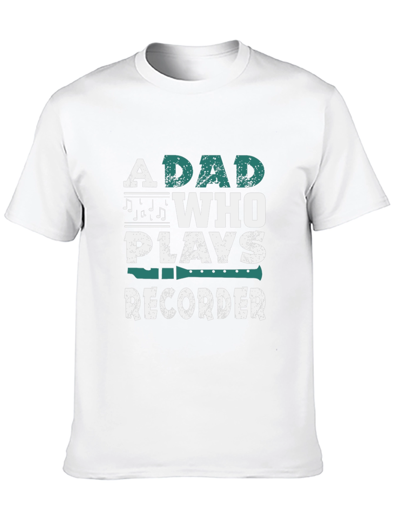 A Dad Who Plays Recorder T-Shirt