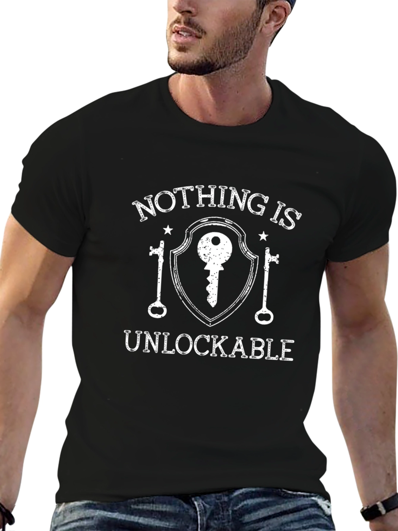 Nothing is Unlockable Graphic T-Shirt