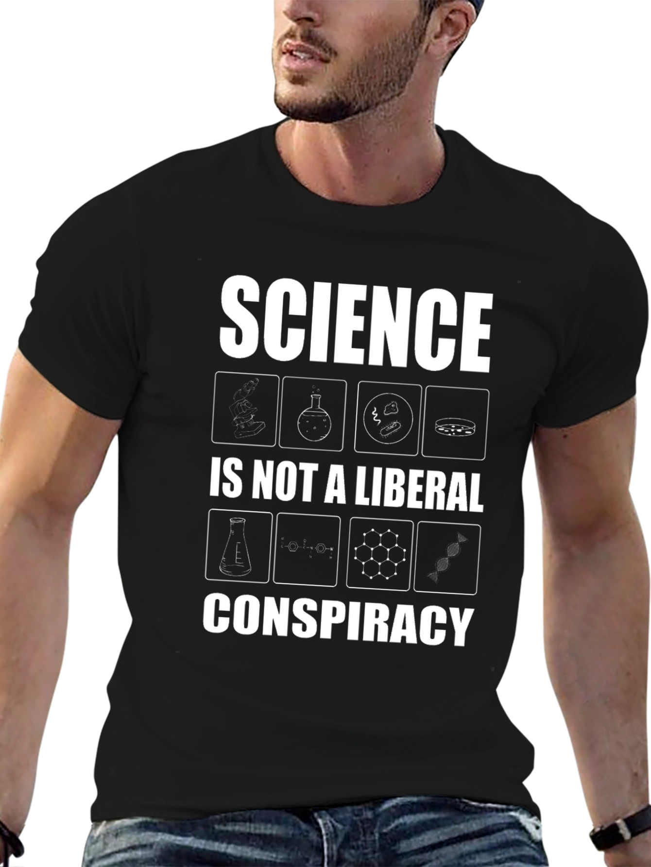 Science is Not a Liberal Conspiracy T-Shirt