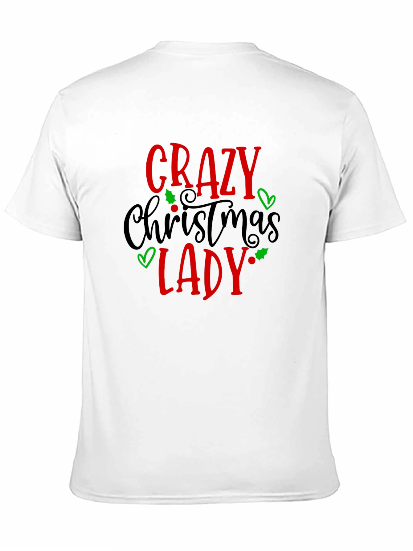 Crazy Christmas Lady T-Shirt
