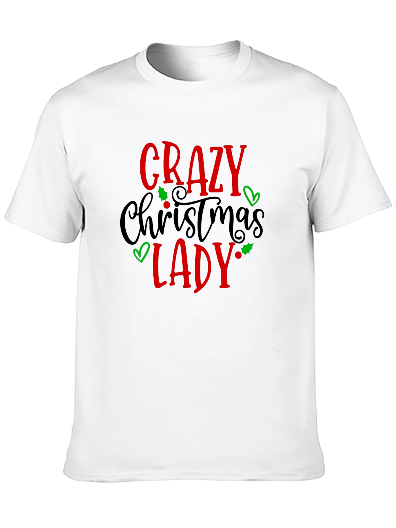 Crazy Christmas Lady T-Shirt