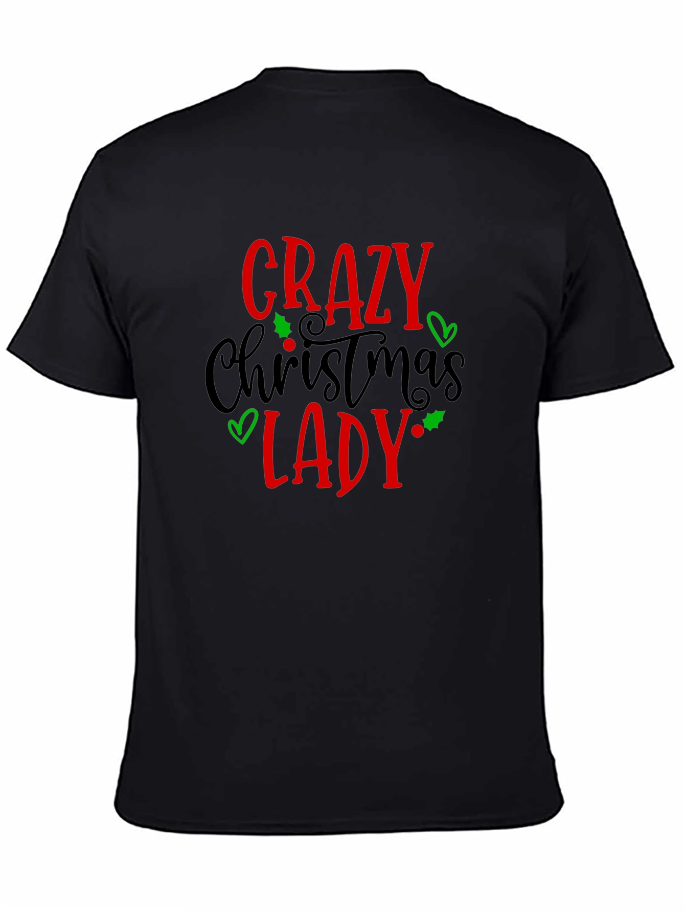 Crazy Christmas Lady T-Shirt