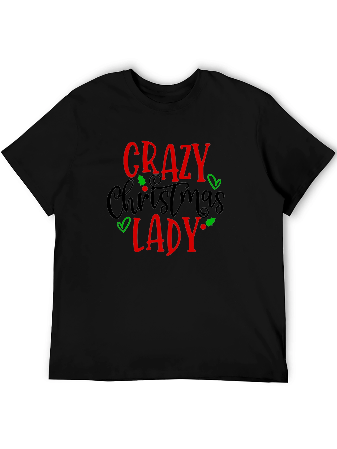 Crazy Christmas Lady T-Shirt
