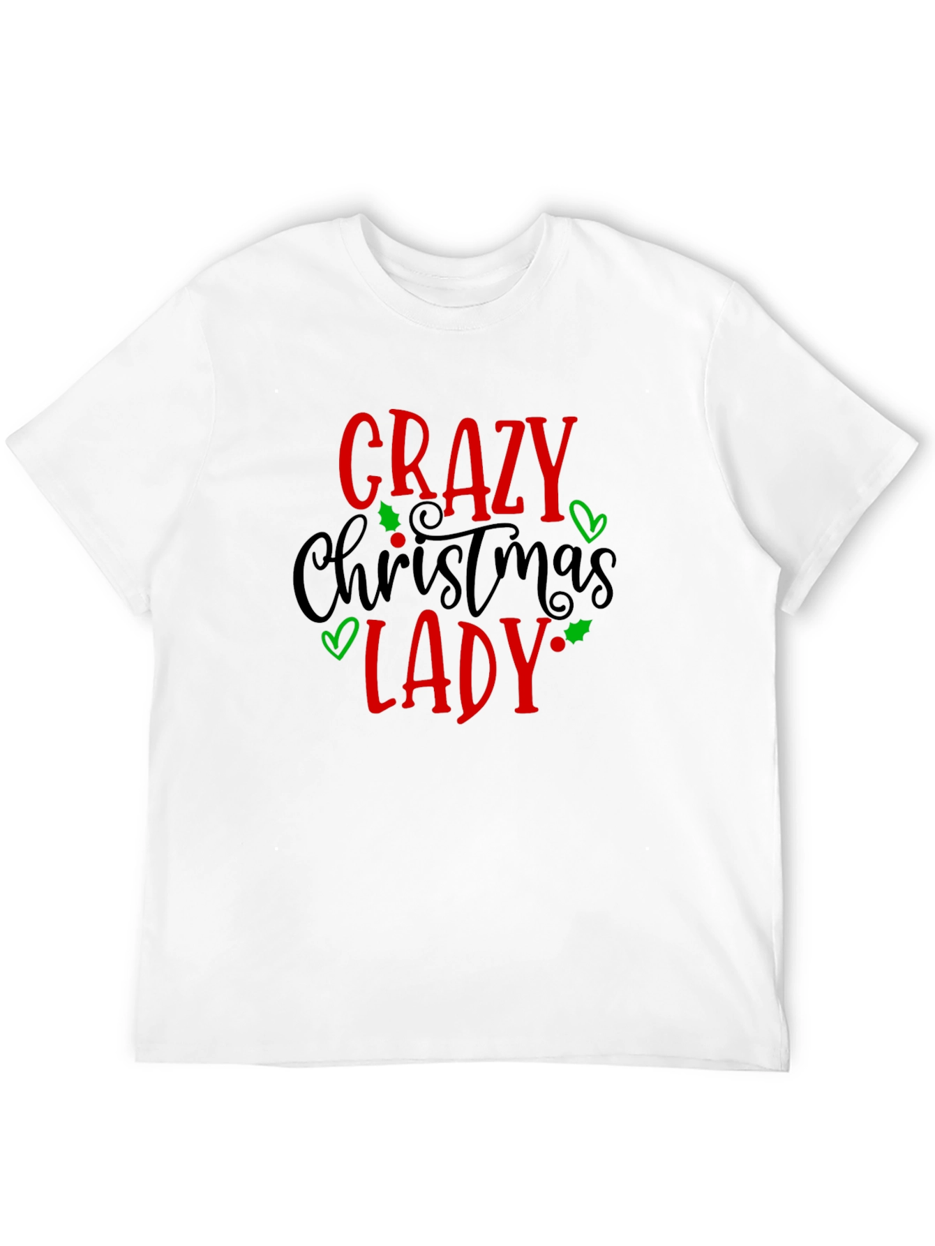 Crazy Christmas Lady T-Shirt