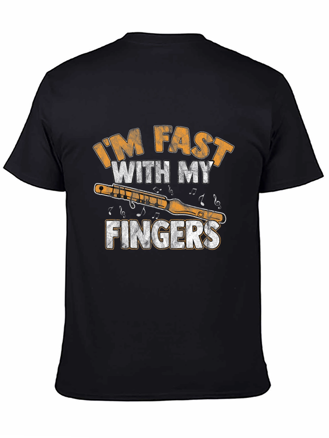Im Fast With My Fingers Flute T-Shirt