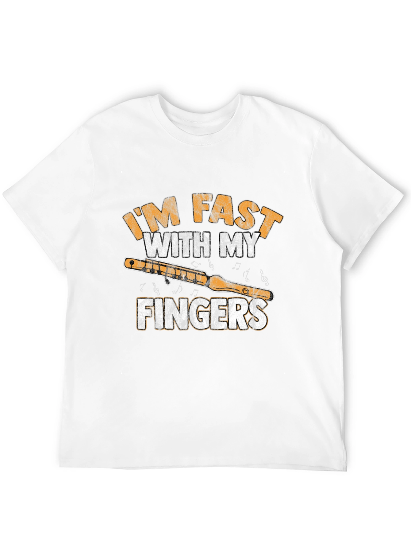 Im Fast With My Fingers Flute T-Shirt