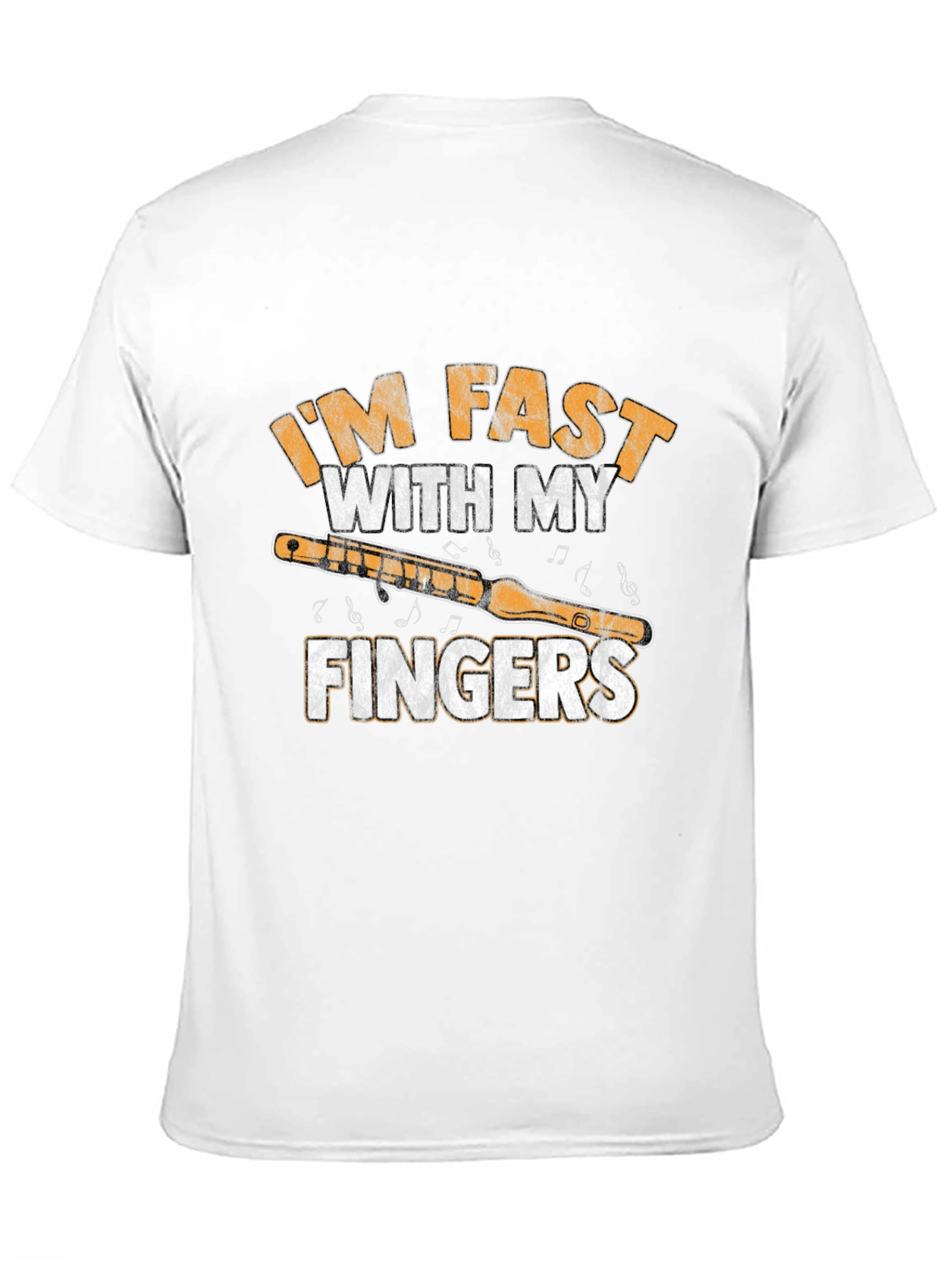 Im Fast With My Fingers Flute T-Shirt