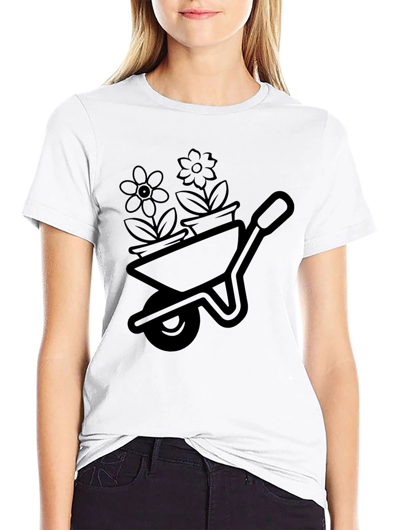 Gardening Wheelbarrow T-Shirt