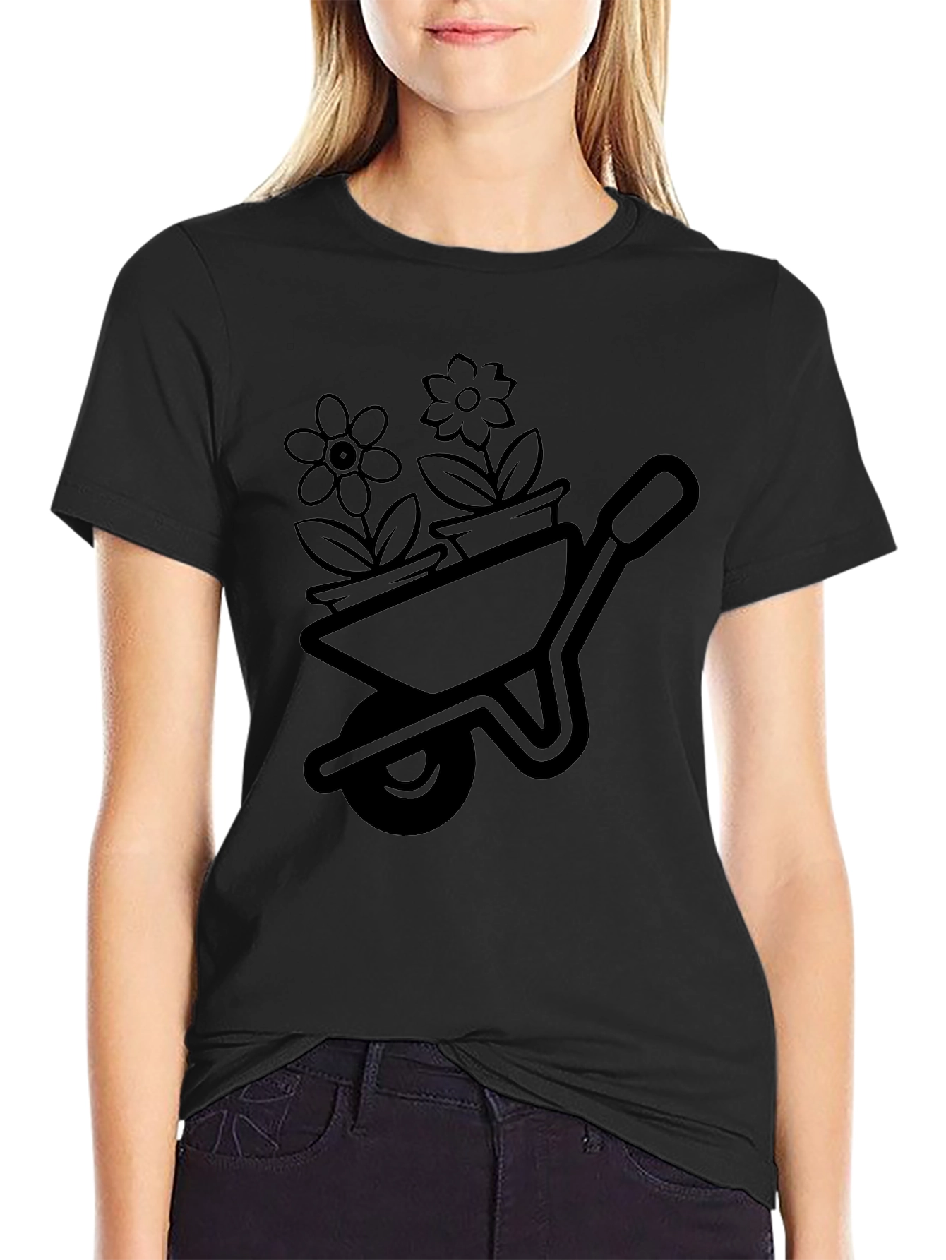 Gardening Wheelbarrow T-Shirt