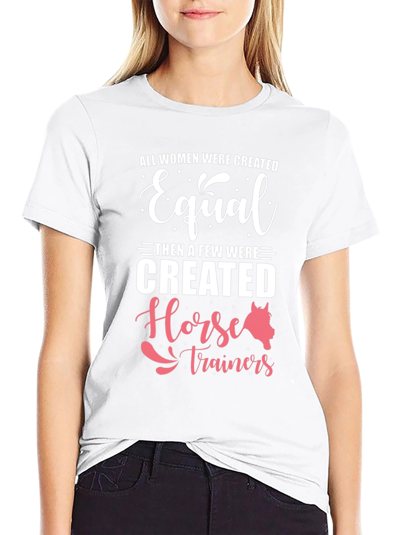 Horse Trainer Womens T-Shirt