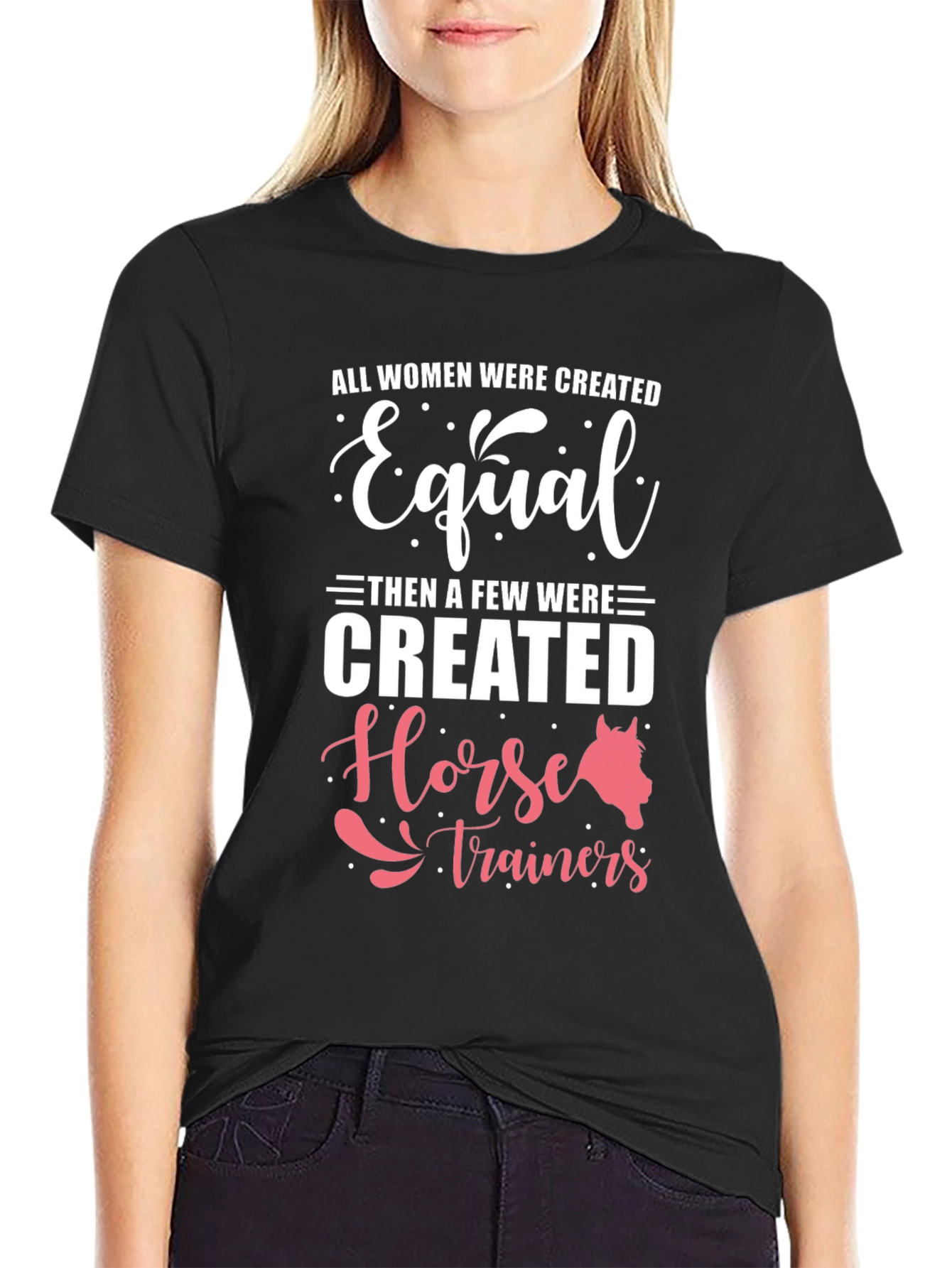 Horse Trainer Womens T-Shirt