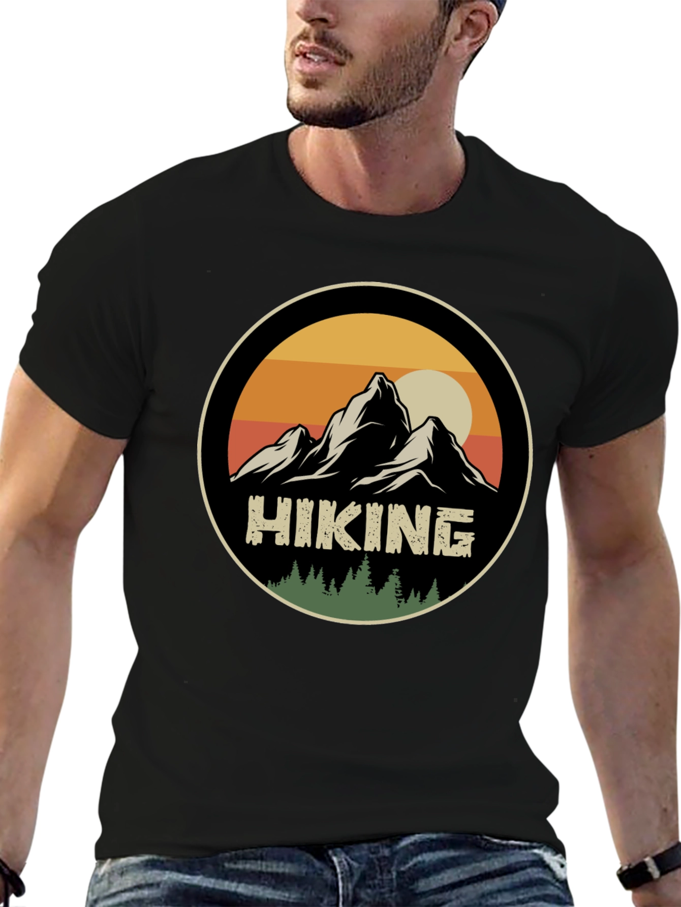 Hiking Adventure T-Shirt - Mountain Graphic Tee