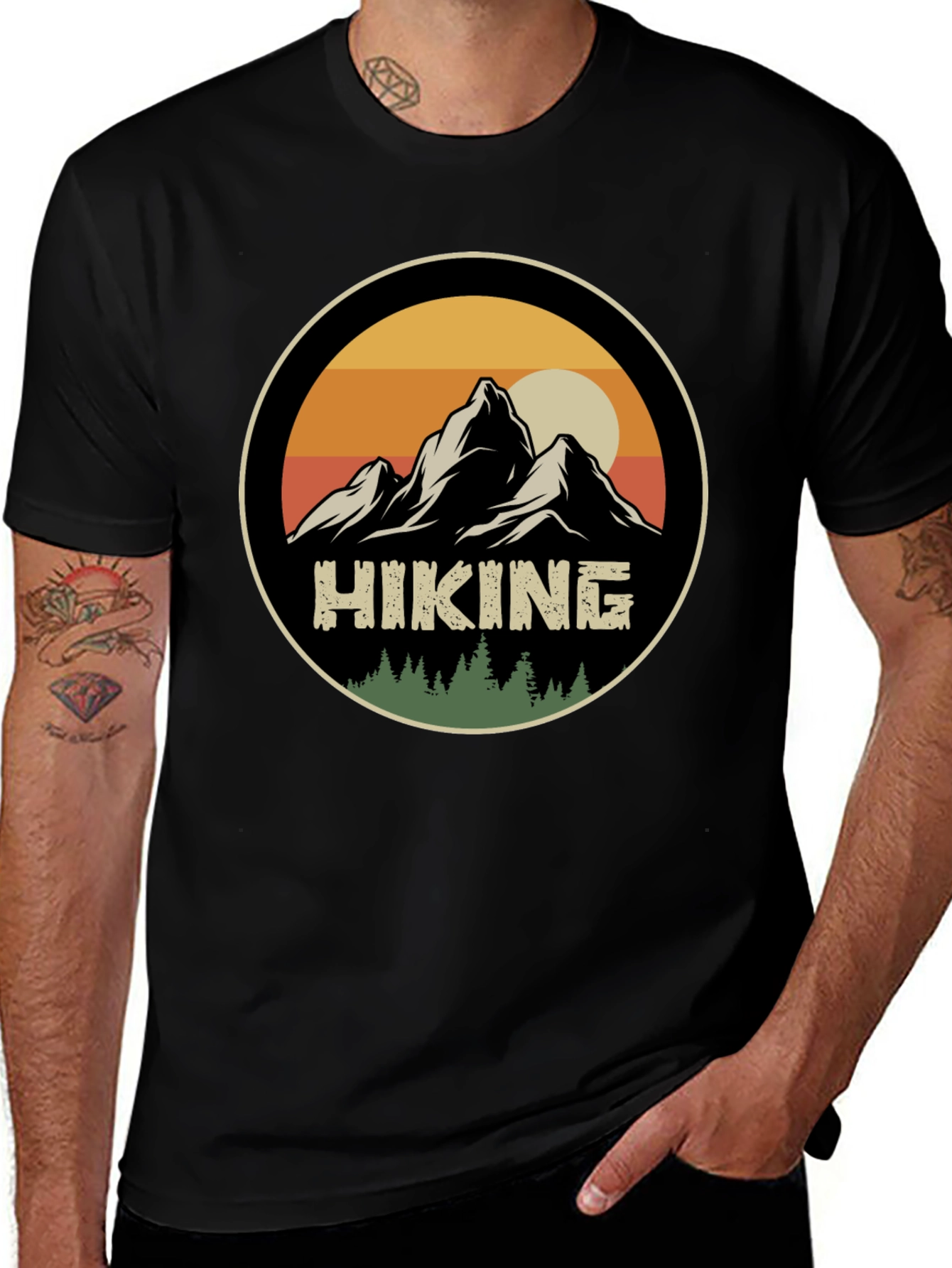 Hiking Adventure T-Shirt - Mountain Graphic Tee