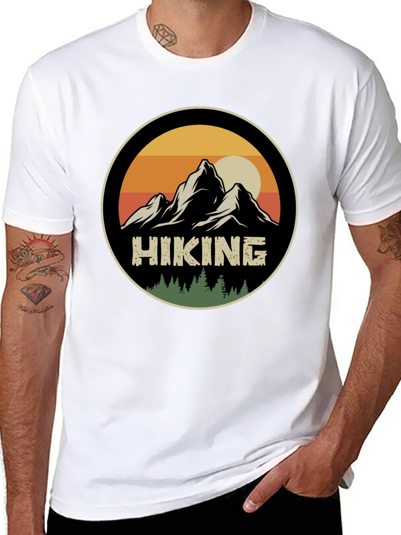 Hiking Adventure T-Shirt - Mountain Graphic Tee