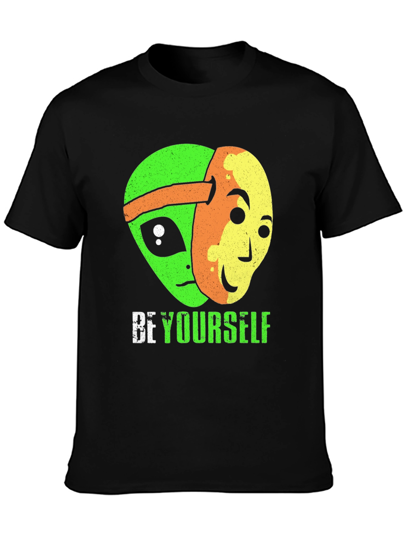 Be Yourself Alien Graphic T-Shirt