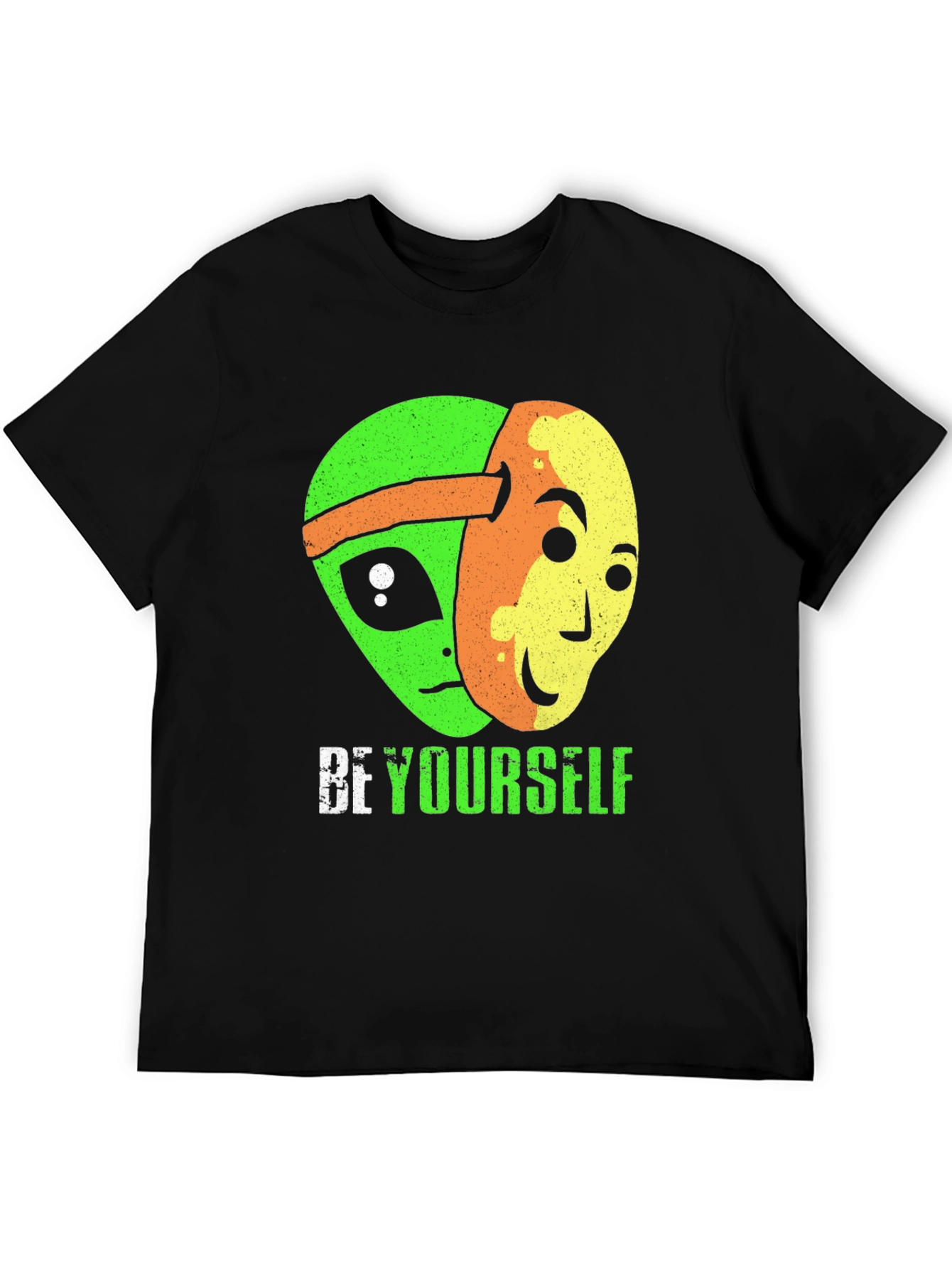 Be Yourself Alien Graphic T-Shirt