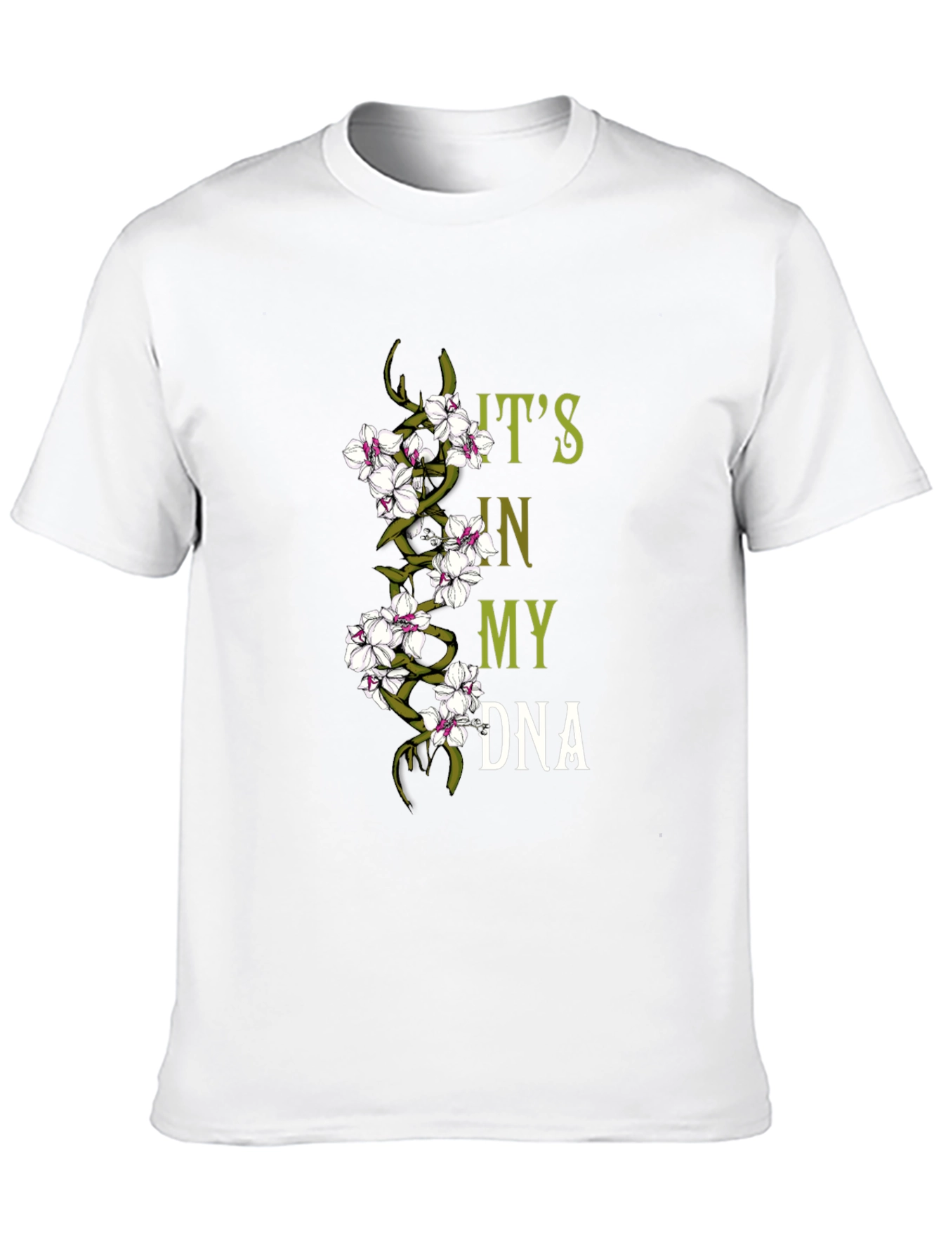 Its in My DNA Floral T-Shirt