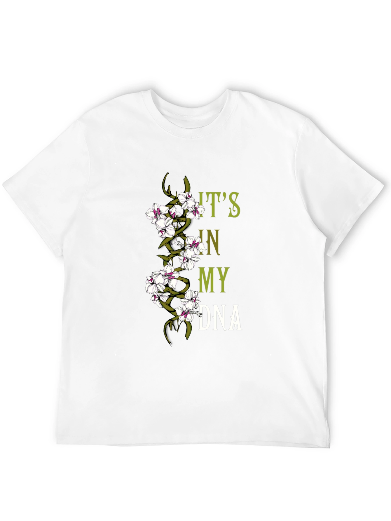Its in My DNA Floral T-Shirt