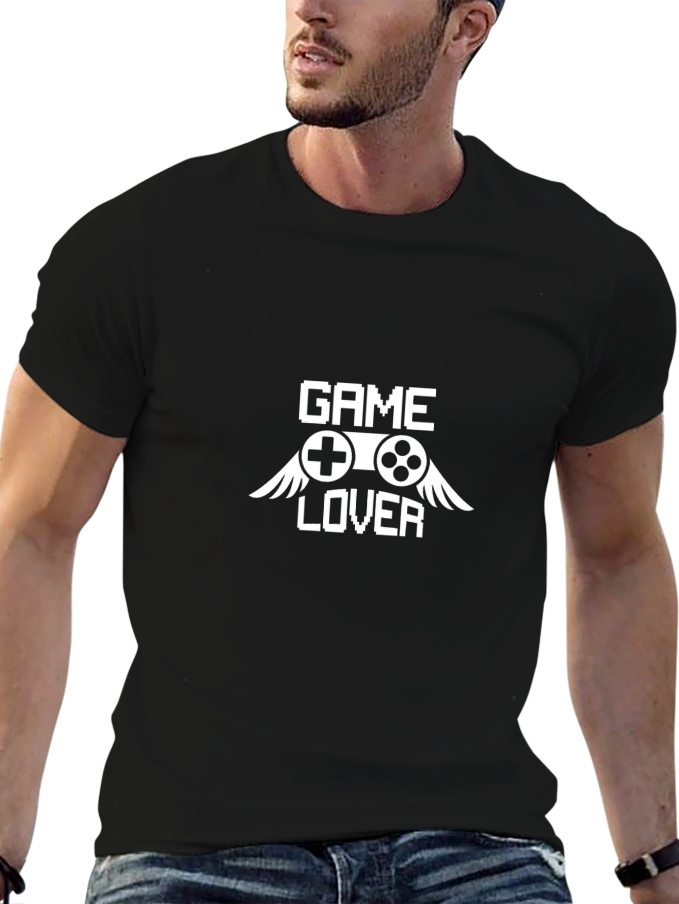 Game Lover T-Shirt - Black Gaming Tee