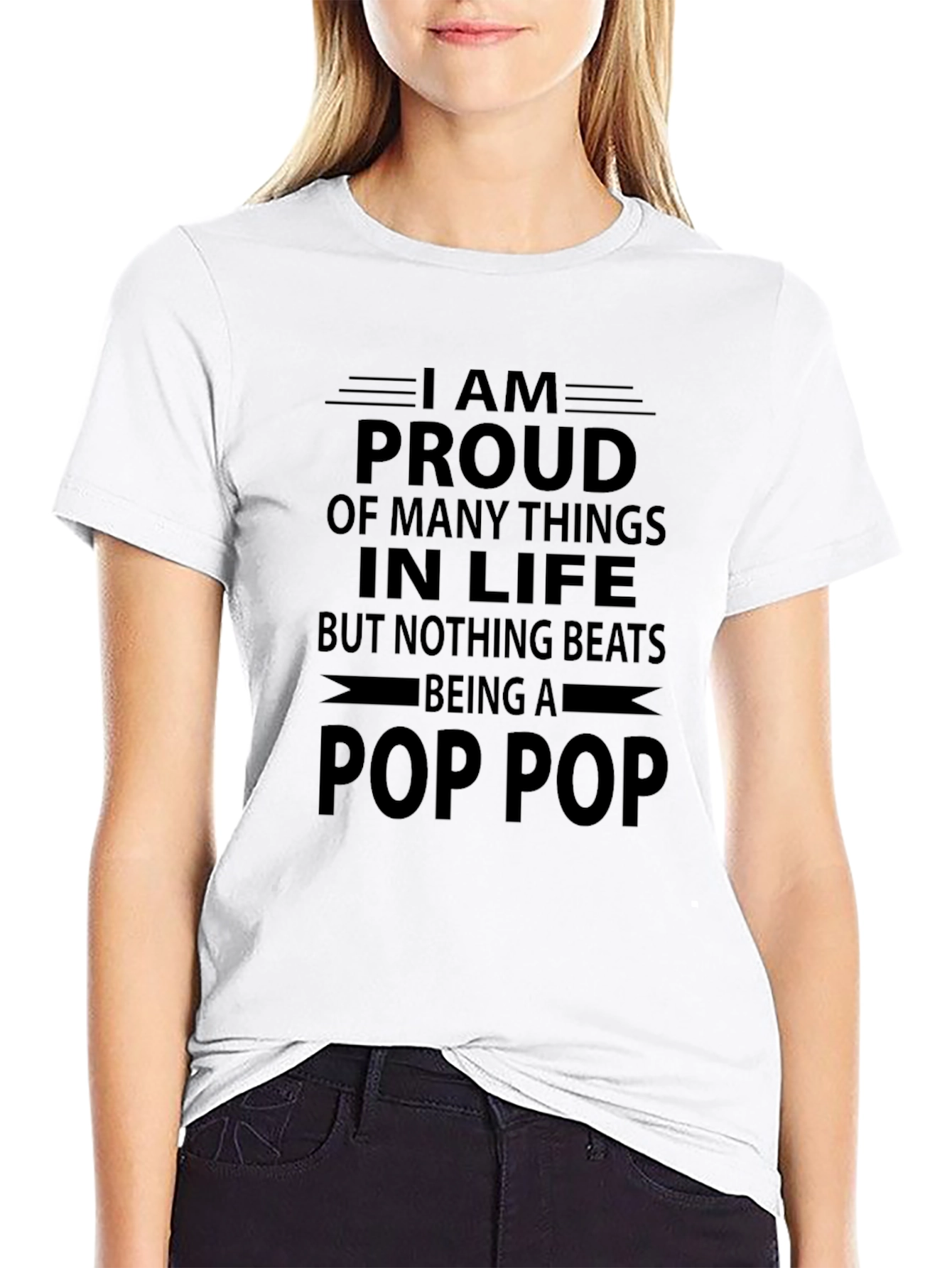 Proud Pop Pop T-Shirt - Family Gift