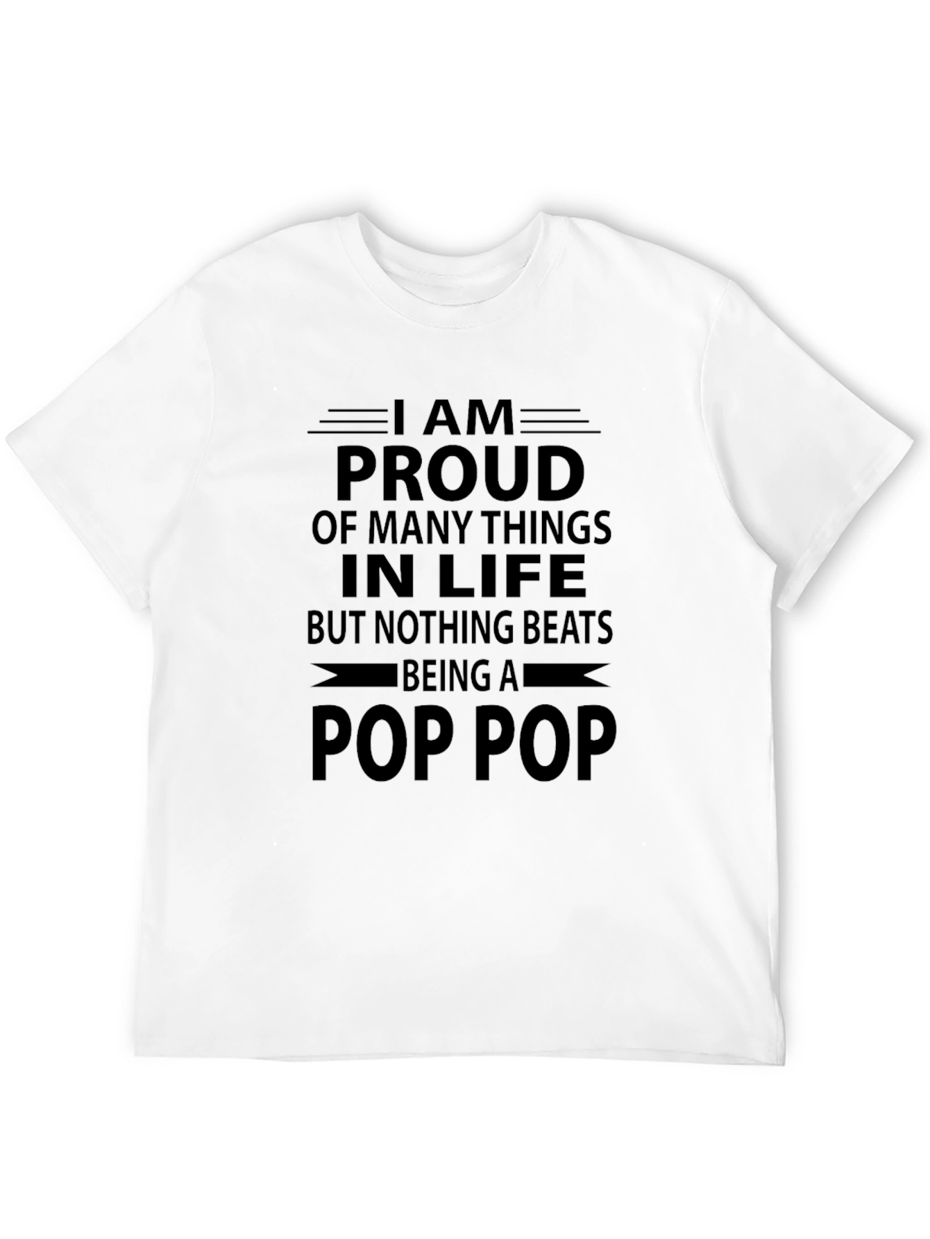 Proud Pop Pop T-Shirt - Family Gift