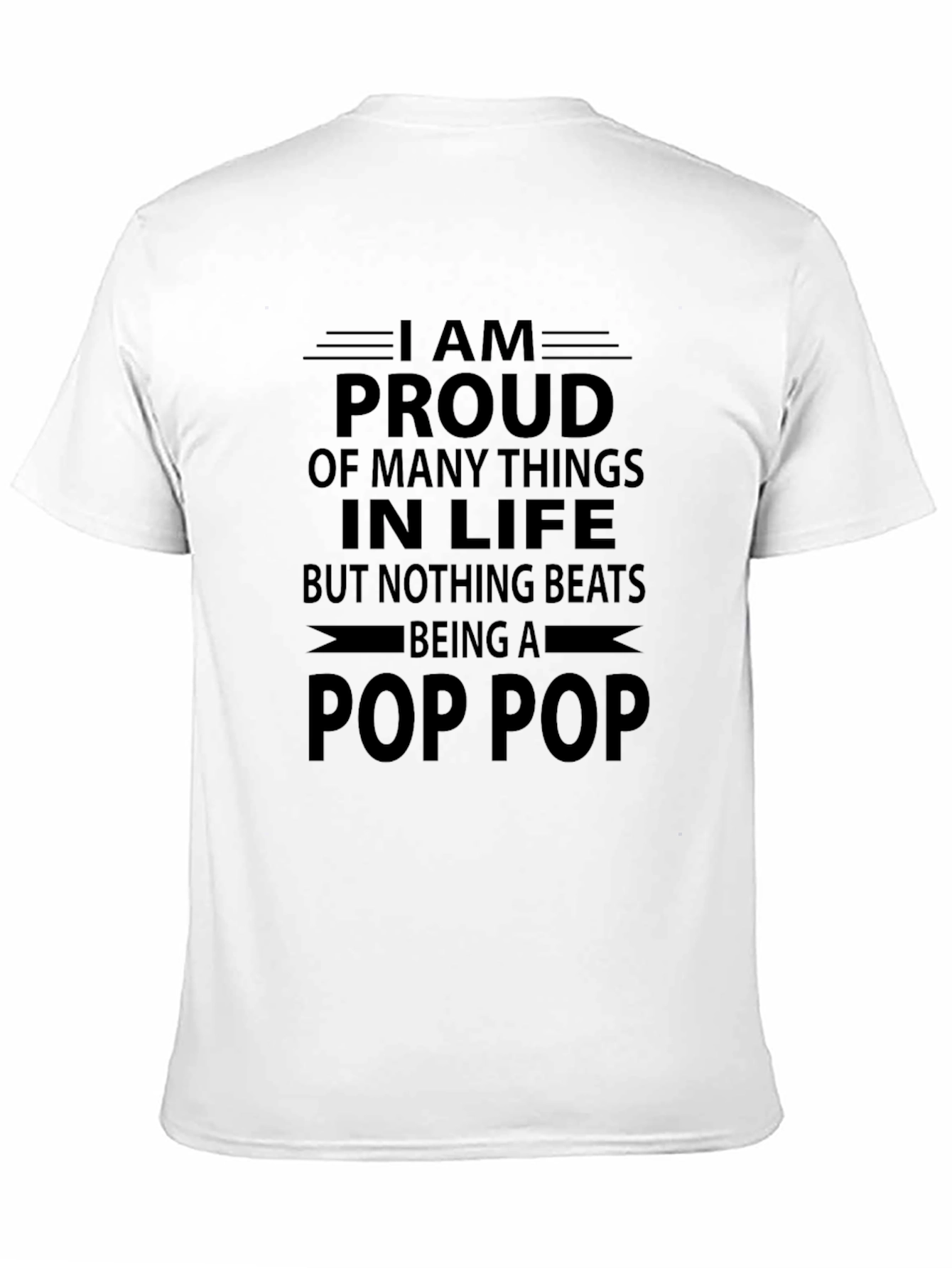 Proud Pop Pop T-Shirt - Family Gift