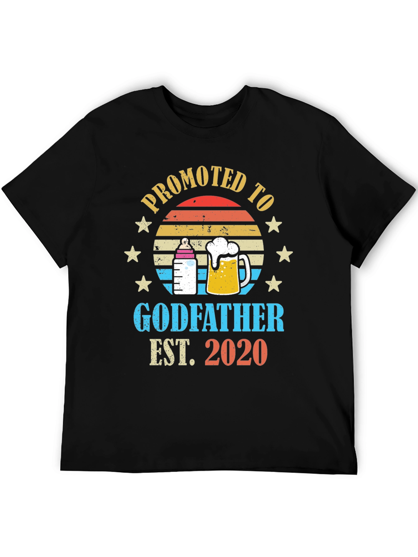 Promoted to Godfather Est. 2020 T-Shirt