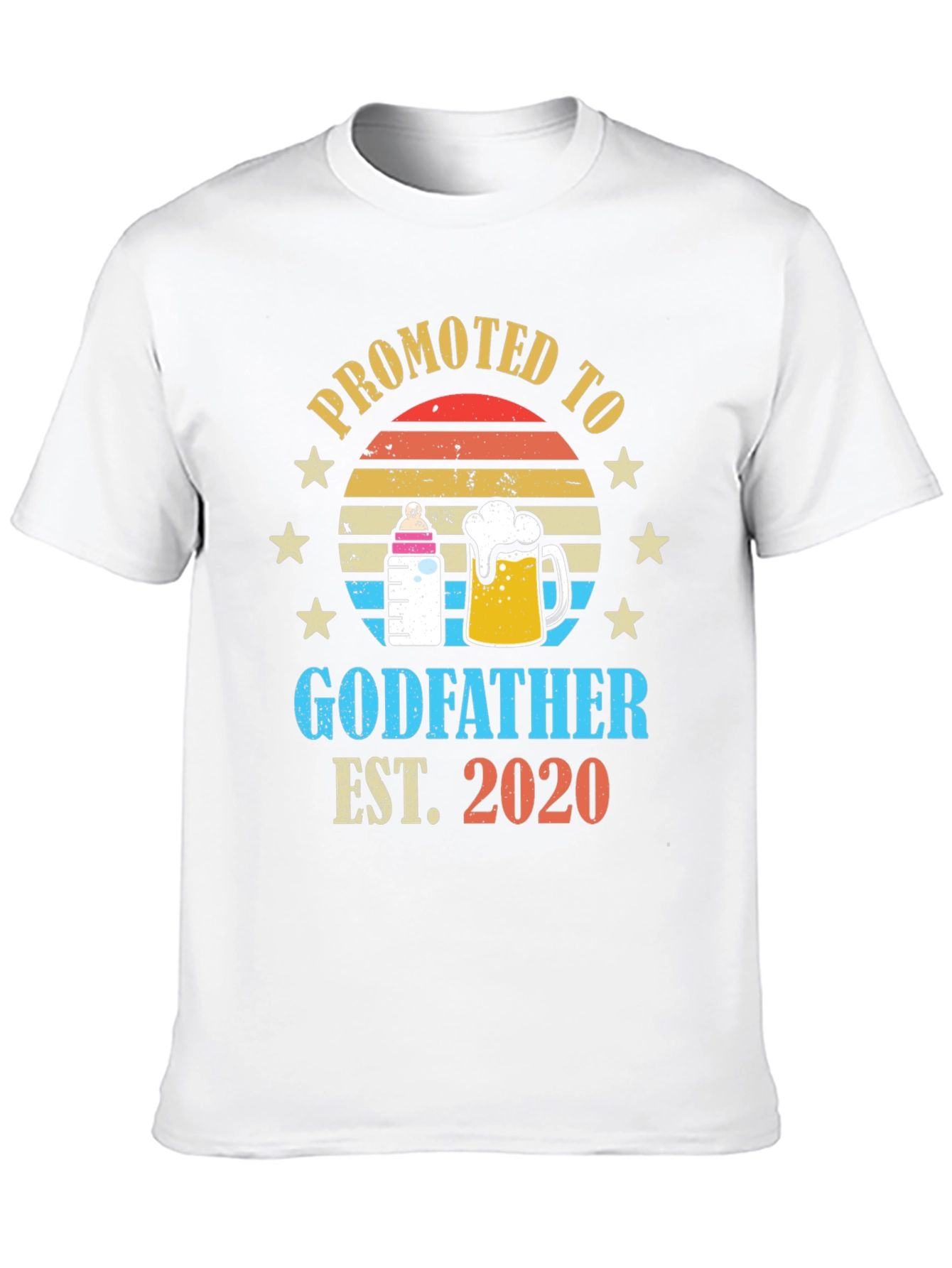 Promoted to Godfather Est. 2020 T-Shirt