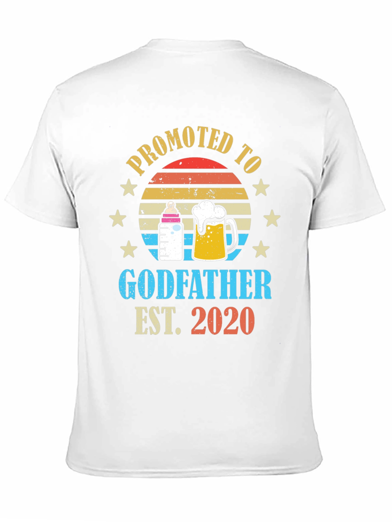 Promoted to Godfather Est. 2020 T-Shirt