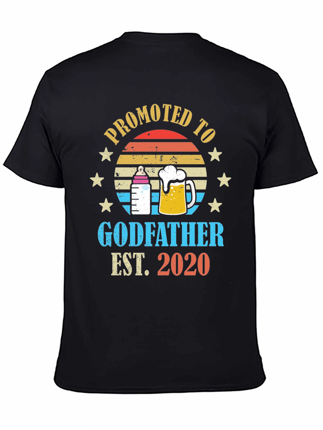Promoted to Godfather Est. 2020 T-Shirt