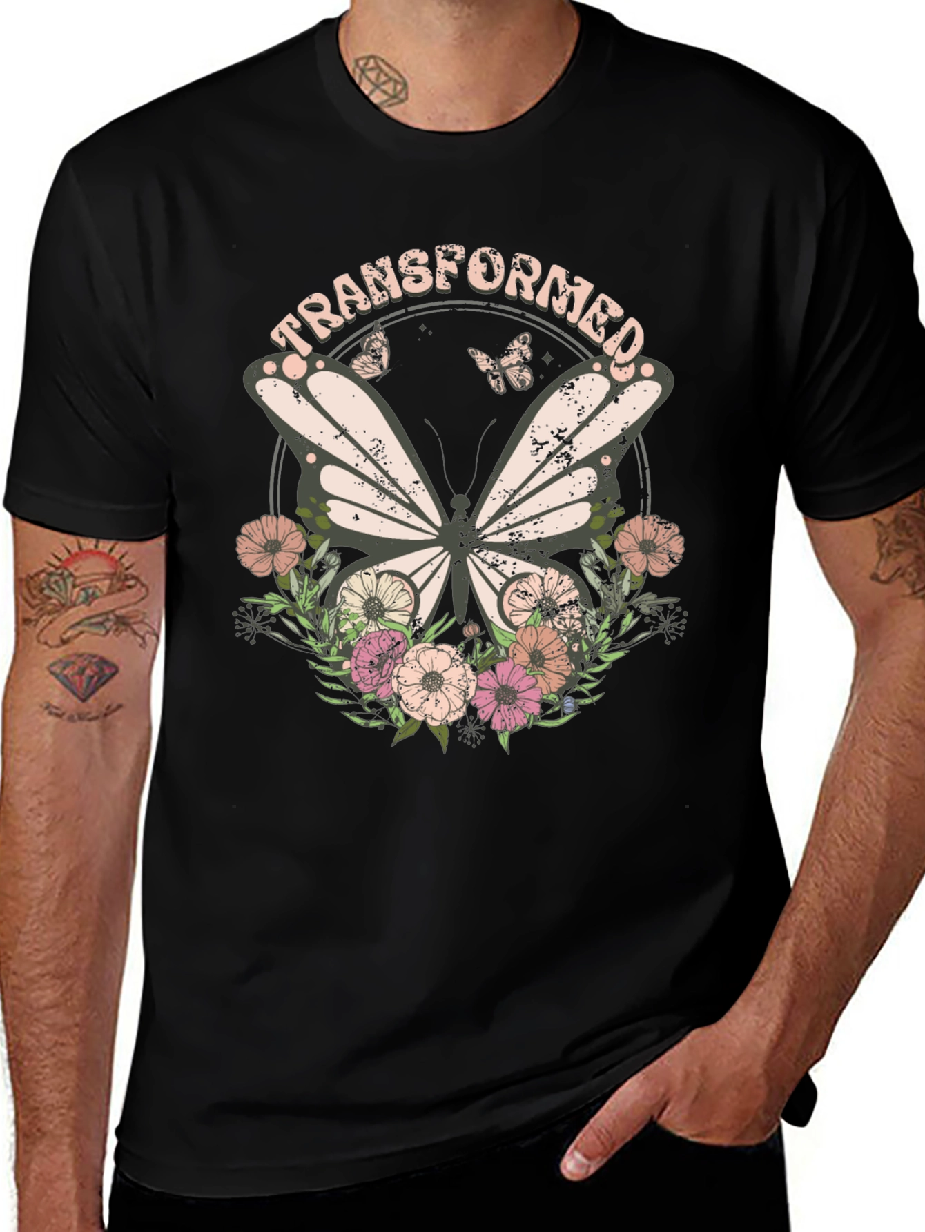 Transformed Butterfly Graphic Tee