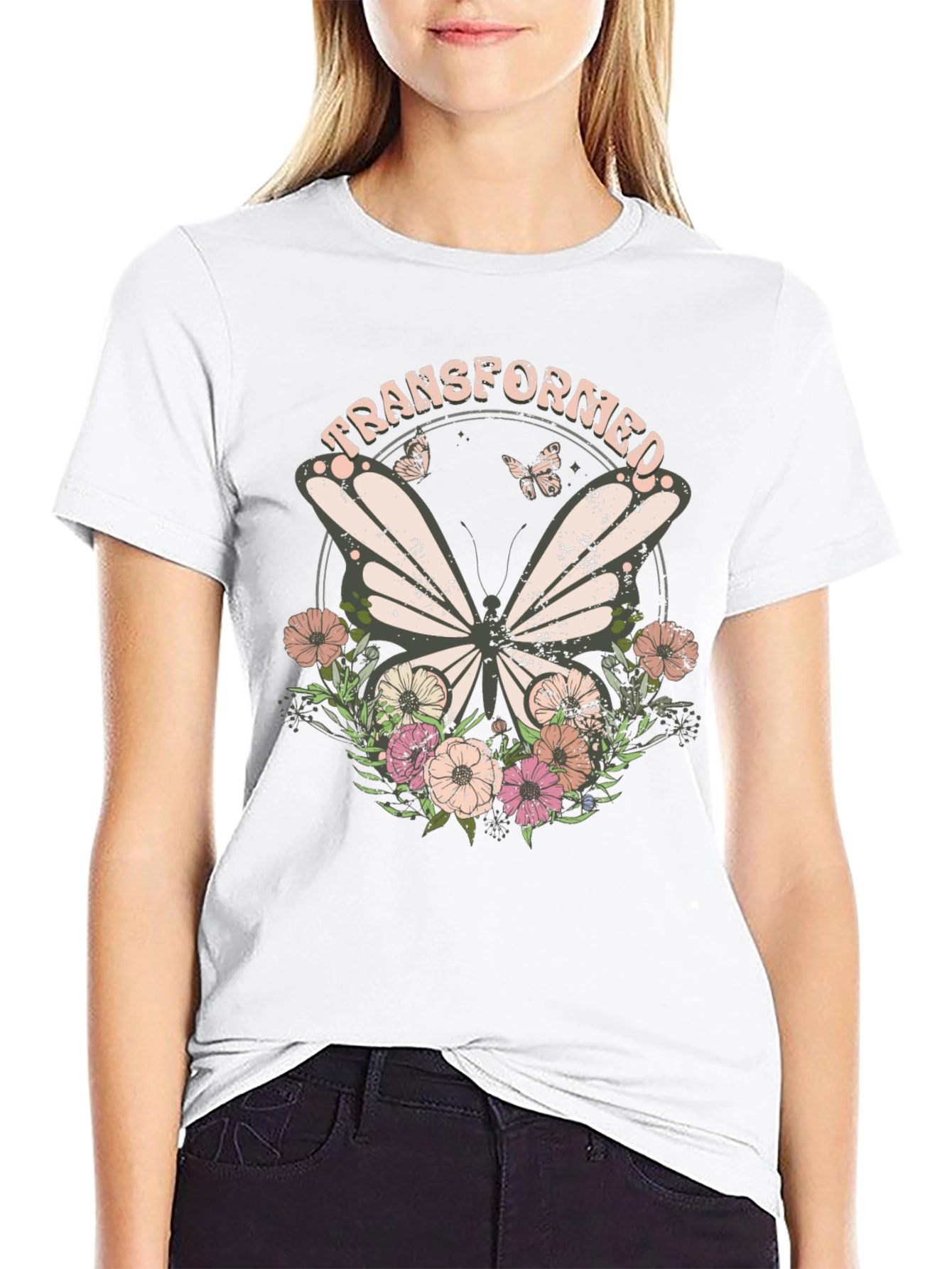 Transformed Butterfly Graphic Tee