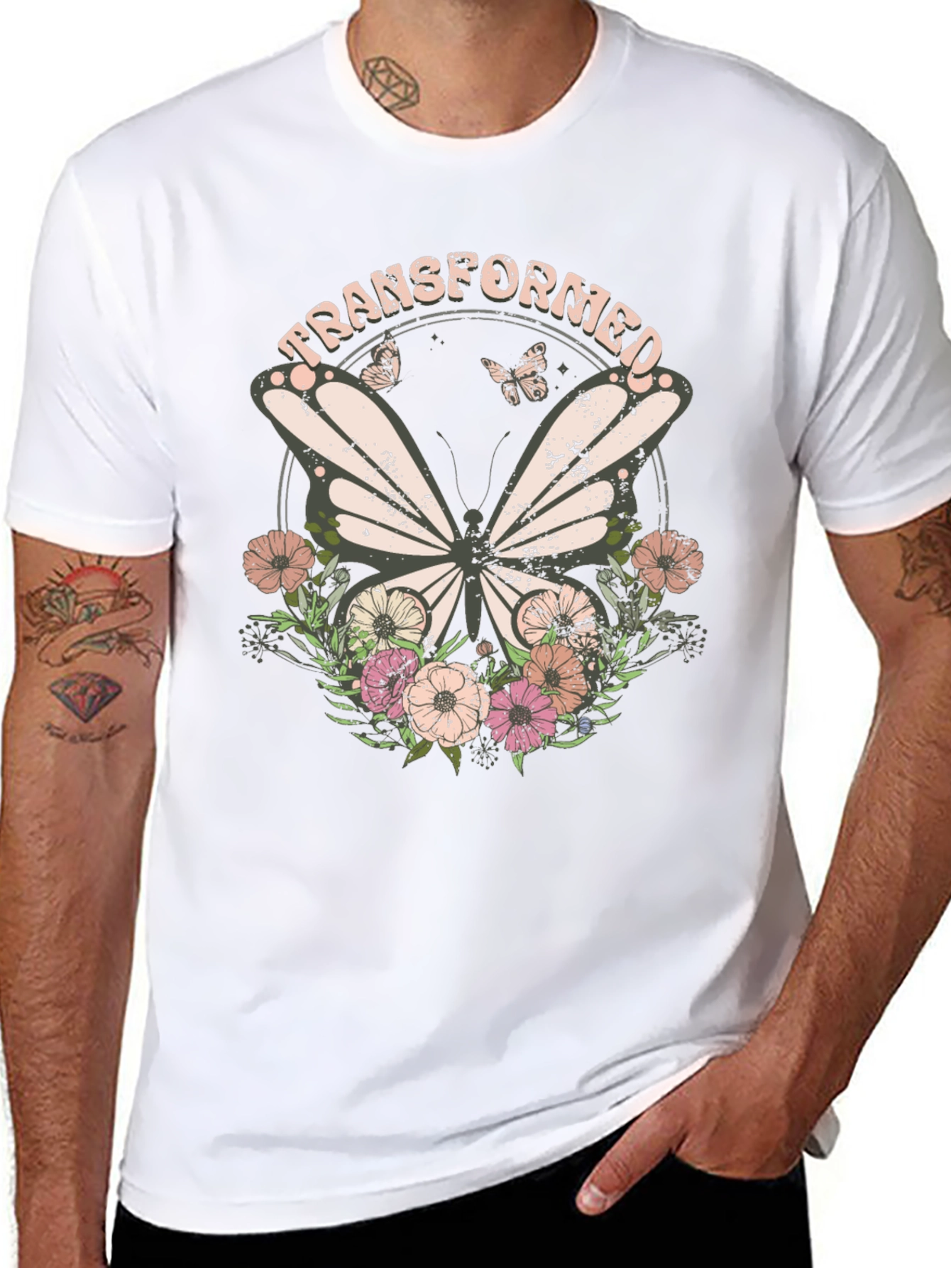 Transformed Butterfly Graphic Tee