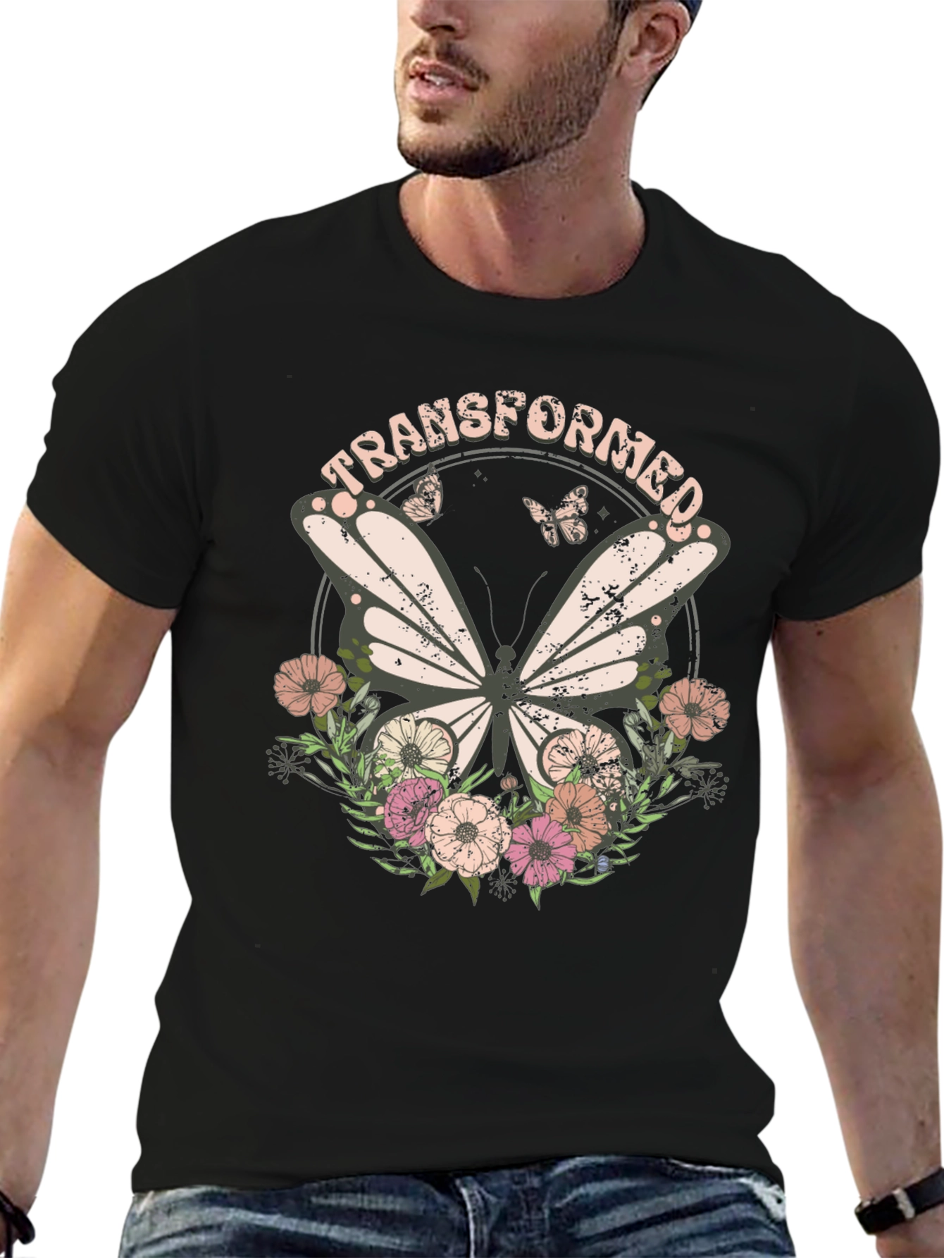 Transformed Butterfly Graphic Tee